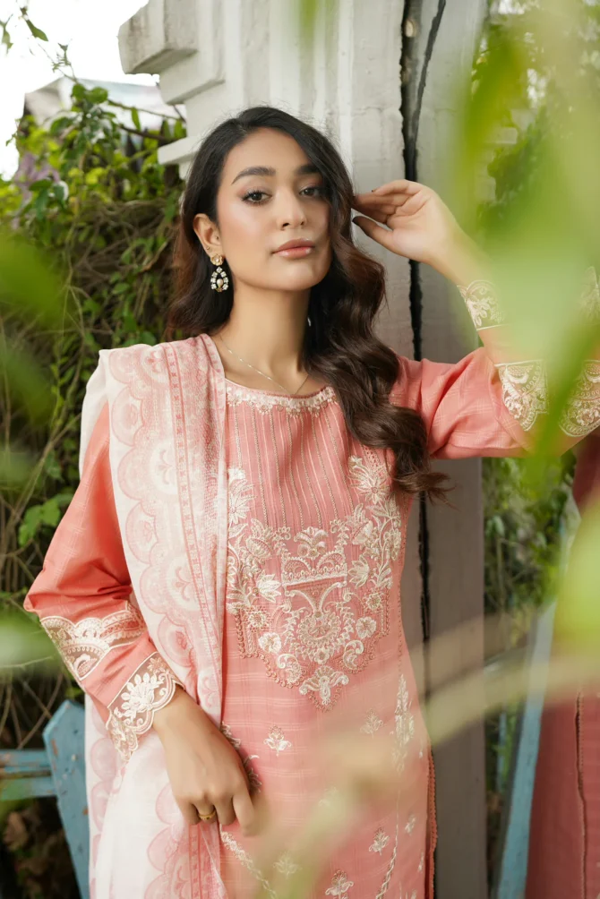 RANGREZ 3 PIECE EMBROIDERED-JACQUARD COTTON-HR7 - Image 5