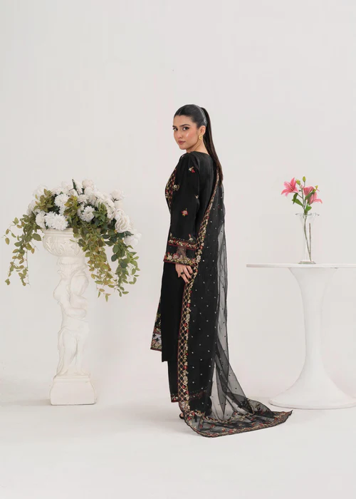 AROOSH EMBROIDERED 3-PCS -ARTICLE - Image 2
