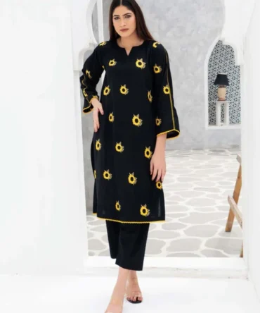 BLACK SUNFLOWER 2PCS