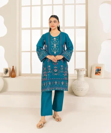 NEELUM EMBROIDERED ZINK 2PCS