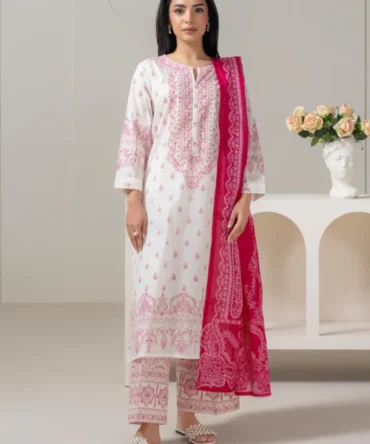 NOOR BANO EMBROIDERED 3-PCS -ARTICLE